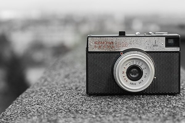 Vintage Camera Outdoors
