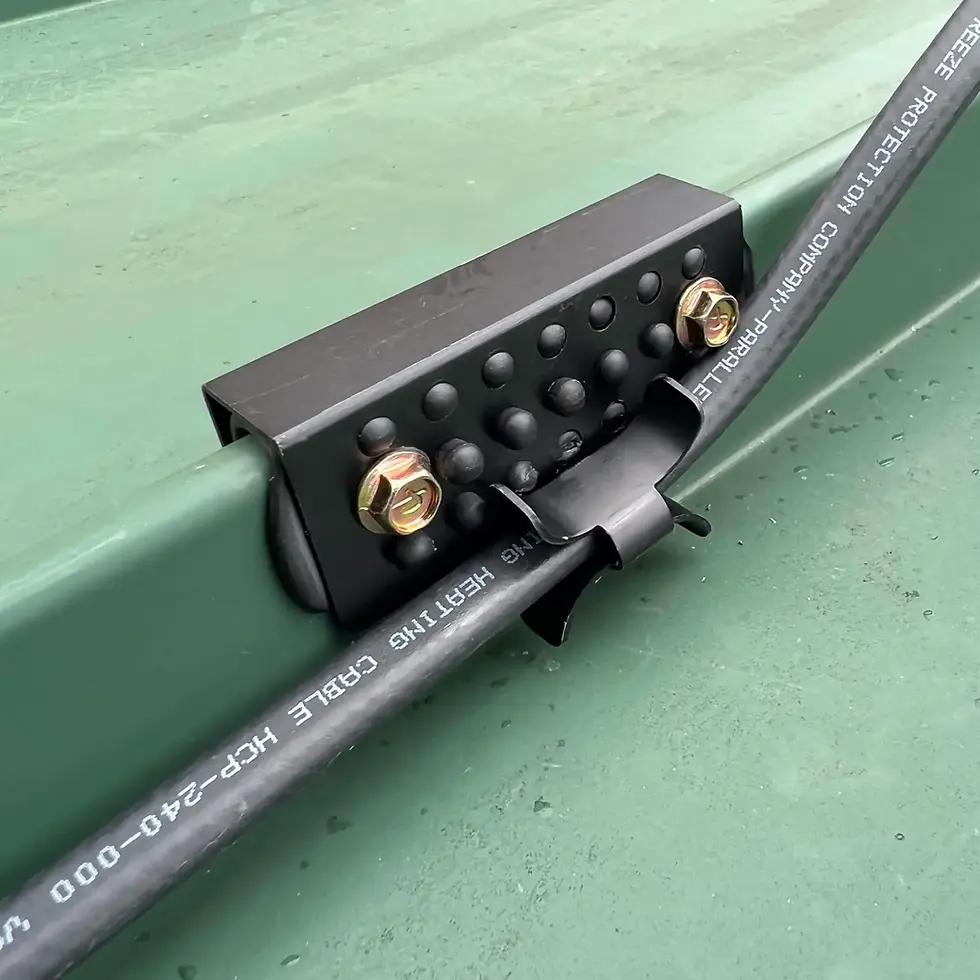 Thumbnail: GVG - Standing Seam Metal Roof Clips for Heat Tape
