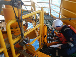 Annulus Test Kit in use in Vietnam