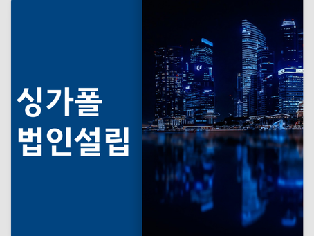 싱가폴 해외법인설립, 낮은 법인세와 우수한 사업환경 인프라