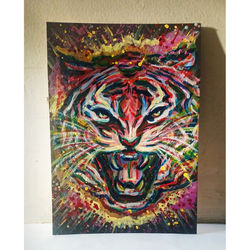 colourful tiger