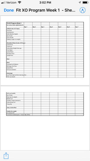 February Fitness Program- FREE!