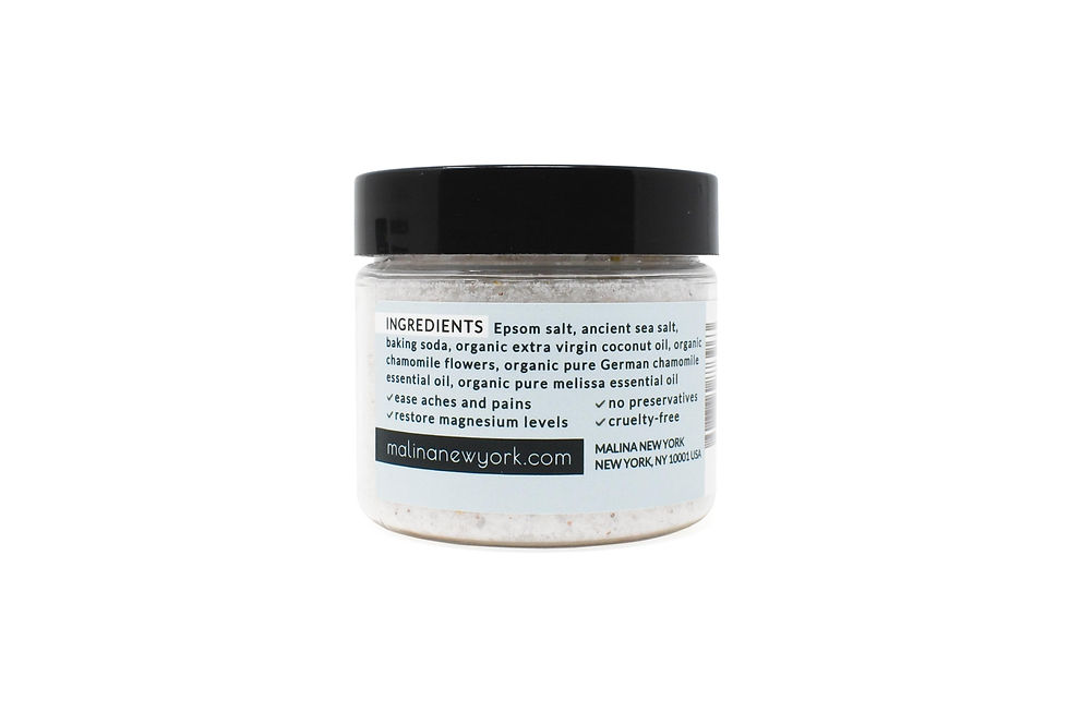 Thumbnail: Organic Calming Chamomile Melissa Soaking Salts