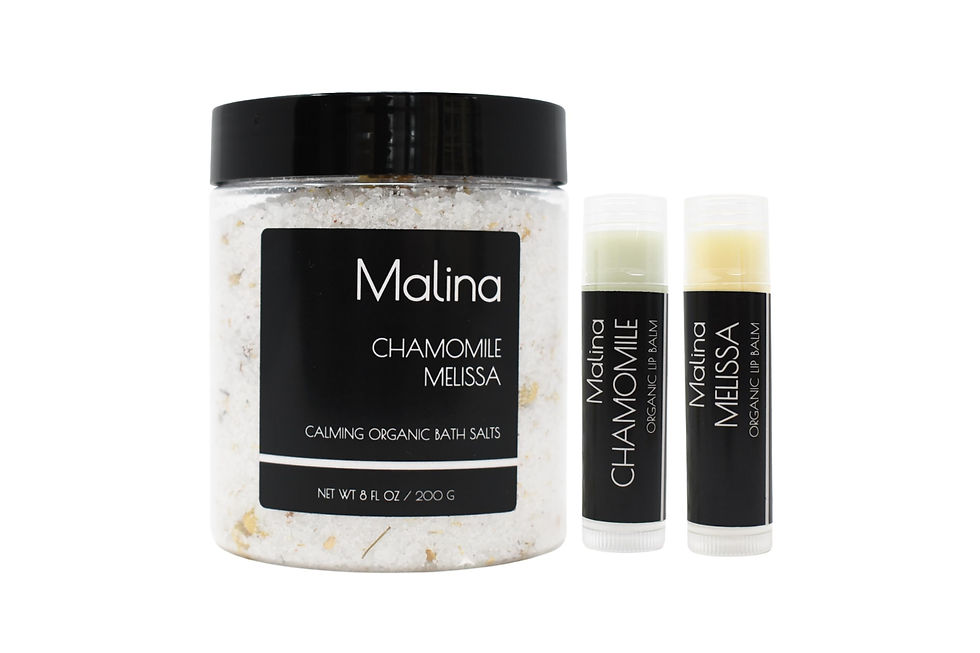 Thumbnail: Organic Chamomile Melissa Mini Spa Set