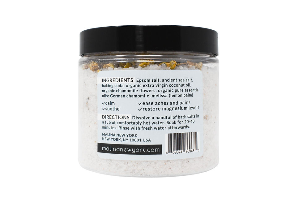 Thumbnail: Organic Calming Chamomile Melissa Soaking Salts