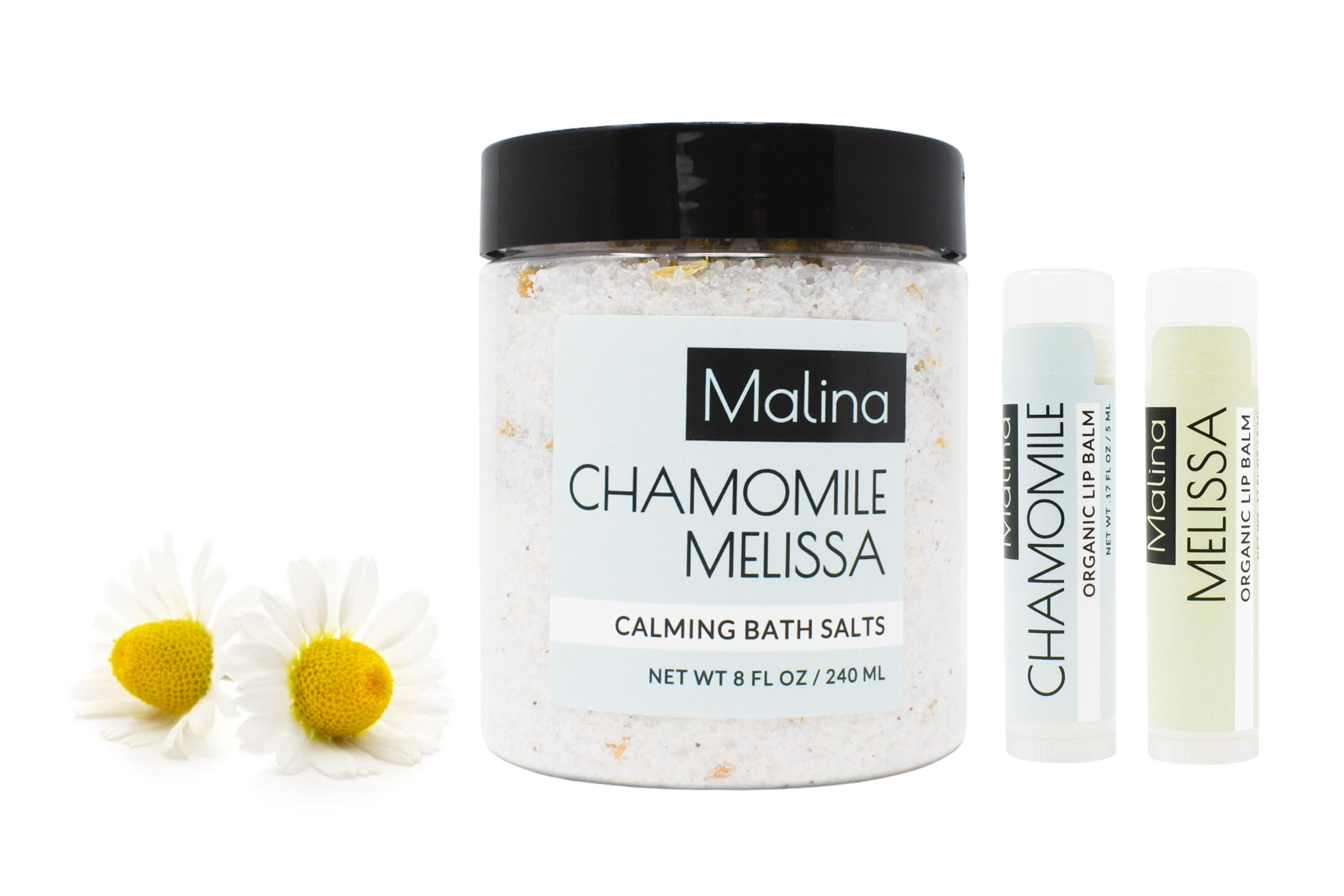 Organic Chamomile Melissa Mini Spa Set