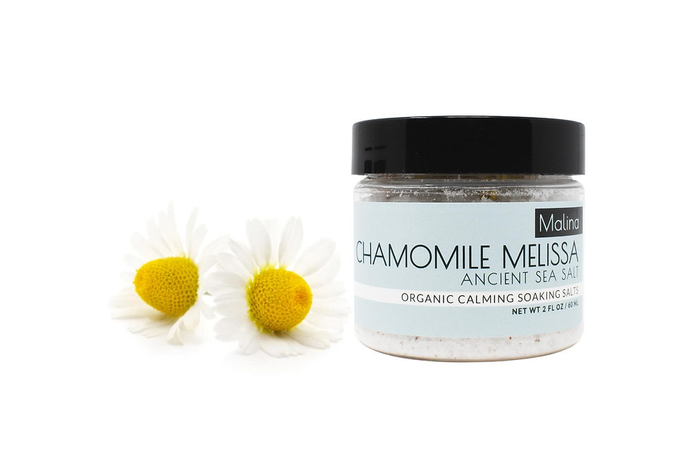 Thumbnail: Organic Calming Chamomile Melissa Soaking Salts