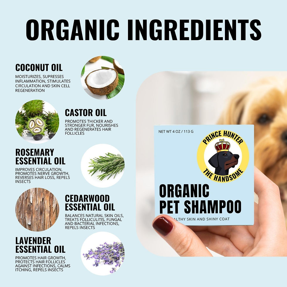 Thumbnail: Organic Pet Shampoo Bar by Prince Hunter the Handsome™