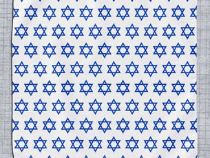 Top 10! White Israel Bandana, Israel flag fashion Bandana