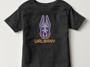 Review University at Albany Great Danes Toddler T-shirt