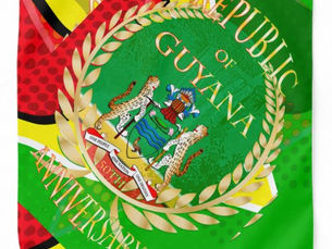 Big Deals! Republic of Guyana, Happy 50th Republic Annive T- Bandana