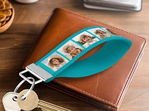 Top 10! Create Your Own Instagram 11 Photo Collage Wrist Keychain