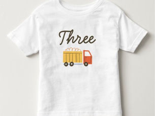 Top 10! Construction Birthday Party Dump Truck Toddler T-s Toddler T-shirt