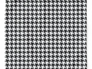 Hot Review! Black and White Houndstooth Pattern Bandana
