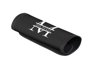 Top 10! Personalized Elegant Monogram and Name Luggage Handle Wrap