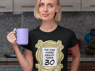 Hot Deals! FRIENDS™ | The One with the Birthday T-Shirt