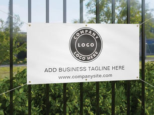 Hot Review! Add Your Business Logo and Company Website Banner
