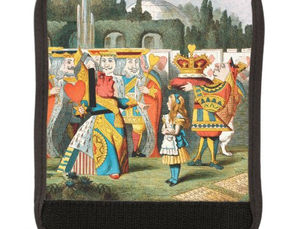 Best Deals! Alice in Wonderland Queen of Hearts Luggage Handle Wrap