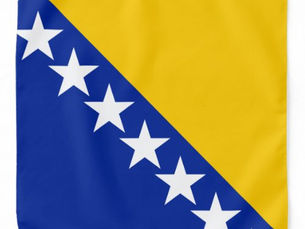 Best Deals! Bosnia and Herzegovina Flag Bandana