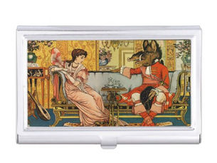 Big Deals! Beauty Beast Classic Fairy Tale Characters Business Card Case
