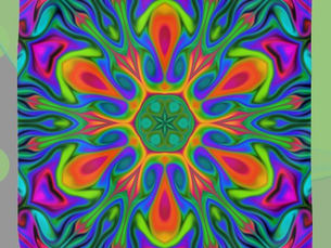 Top 5! Psychedelic Hippie Flower Rainbow Bandana