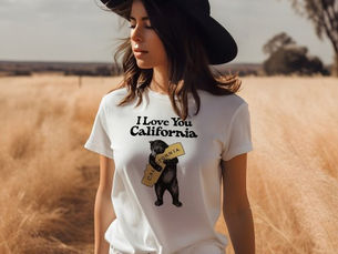 Best Price! Vintage California Bear Hug T-Shirt