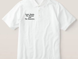 Top 10! Lawn Bowls Bowled Beautiful, Embroidered Poloshirt Embroidered Polo Shirt
