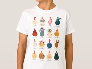 Review Cute Chicken T-Shirt
