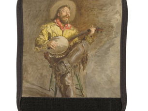 Hot Review! Singing Spanish Cowboy w Banjo Playing Trail Song Luggage Handle Wrap