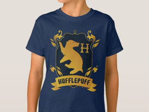 Top 5! Ornate HUFFLEPUFF™ House Crest T-Shirt