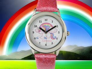 Hot Deals! cute girls fantasy unicorn add name Watch