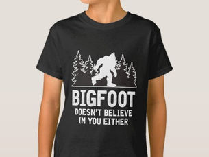 Hot Deals! Funny Bigfoot Believer Joke Myth Yeti Sasquatch T-Shirt