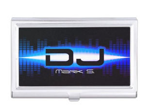 Review DJ Modern Royal Blue Business Card Holder/Case Business Card Case