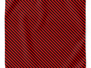 Best Price! Red/Black Striped "Bear" Hanky Bandana
