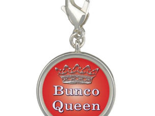 Top 10! Lucky Bunco Queen Charm