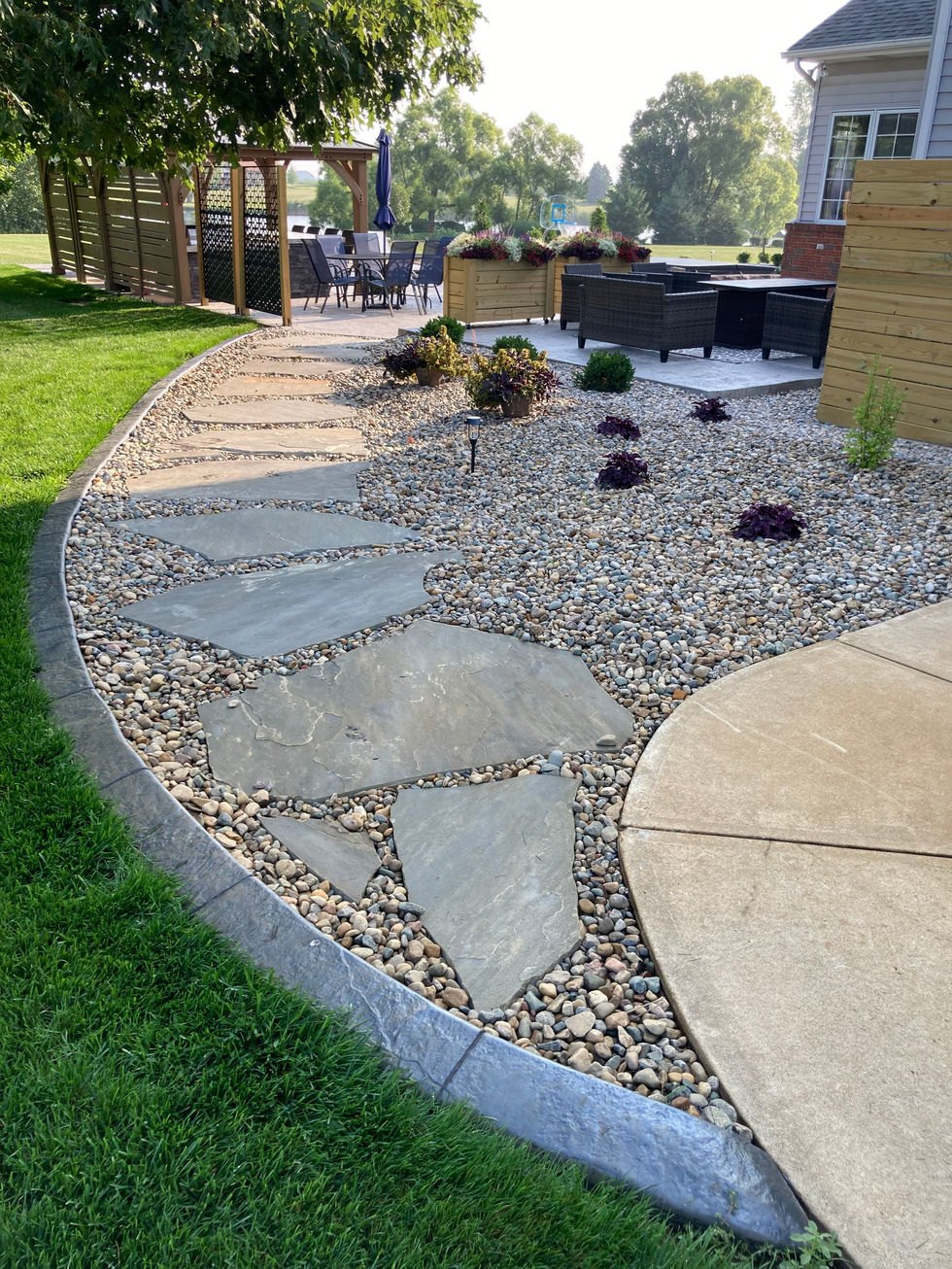outdoor landscape patio