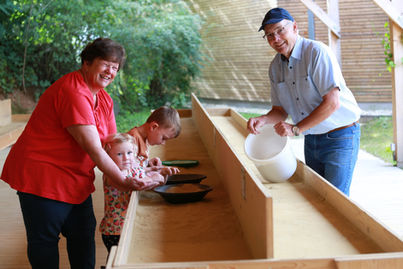 Familienspaß Goldwaschanlage c Anker.JPG