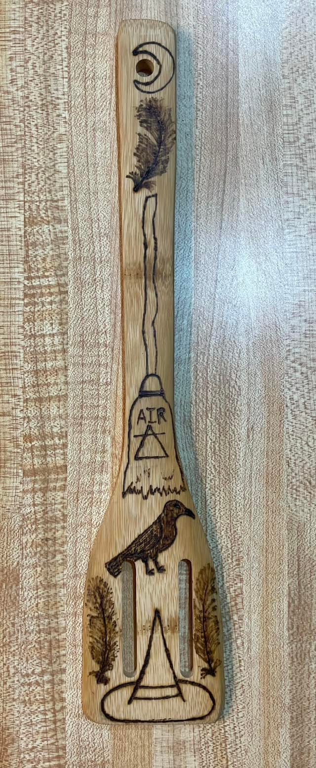 Thumbnail: Kitchen Witch Bamboo Spoons