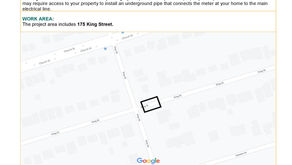 Toronto Hydro Work - King St at Pine St