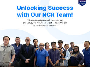 NEW TEAM, NEW HEIGHTS. Introducing our NCR Team.