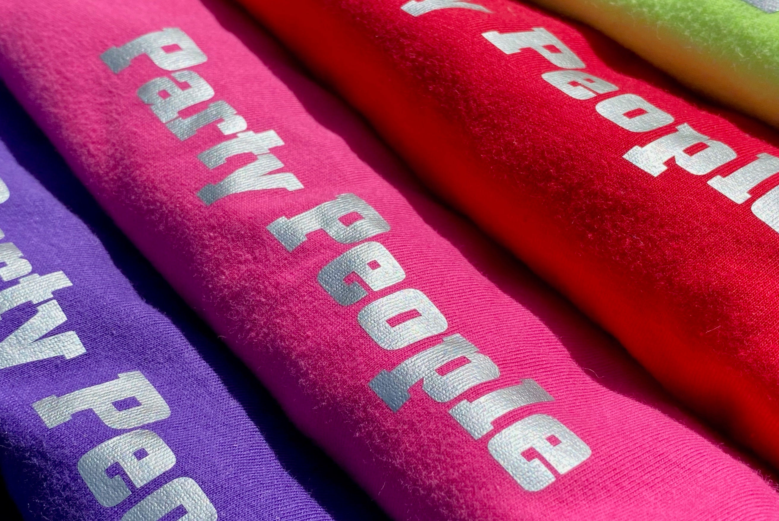 Womens's Limited Edition Party People T-shirts