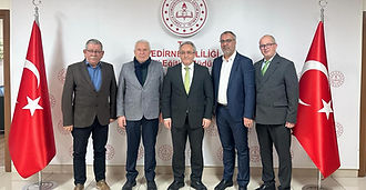  Edirne İl Milli Eğitim Müdürü Dr. Ahmet Alireisoğlu’na Ziyaret