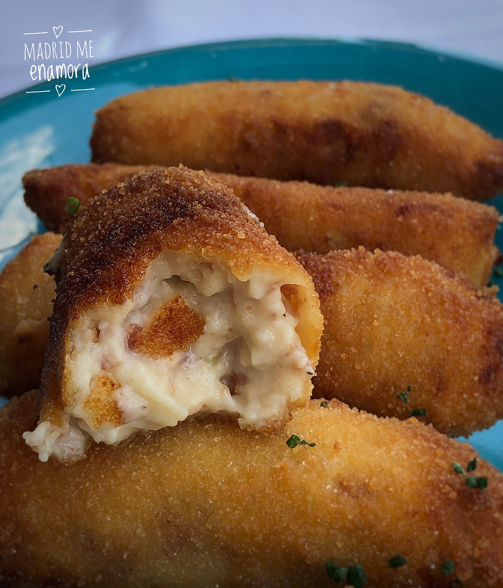 Las croquetas de jamón ibérico de Toke de Paco son un entrante ideal.