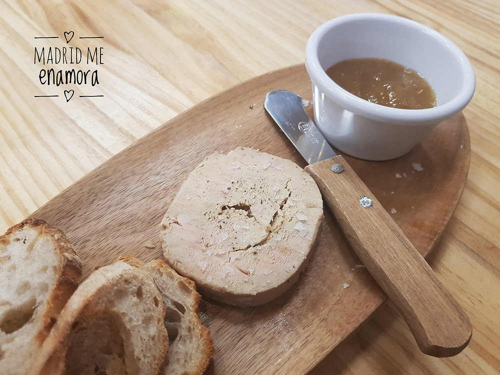 El foie de pato curado a la sal de D.Origen es delicioso.