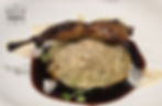 Ravioli de codorniz.