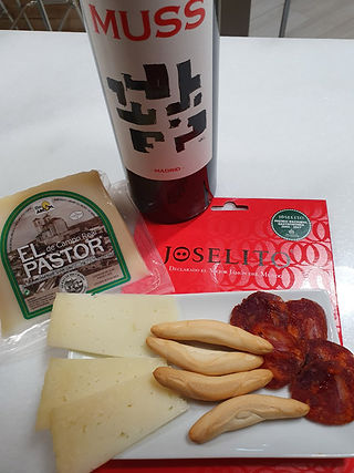 Tapa de queso Campo Real y chorizo Josel
