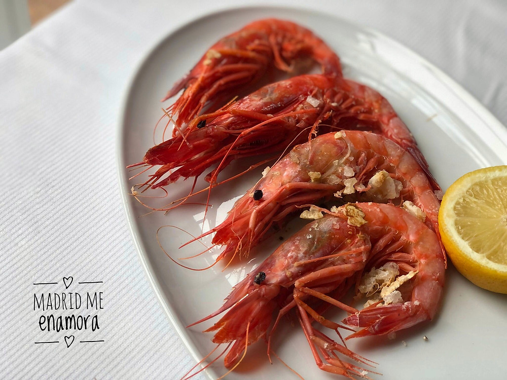 Gamba roja de Palamós.