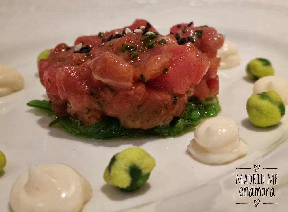 Tartar de atún rojo Balfegó.