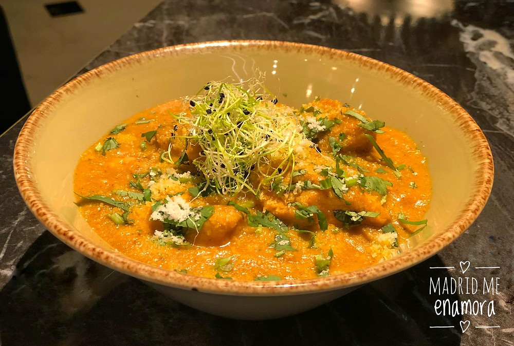 Purnima, restaurante recomendado en Madrid en www.madridmeenamora.com