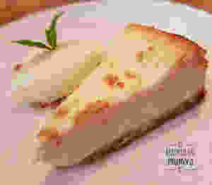 Tarta de queso de Taberna y Media.